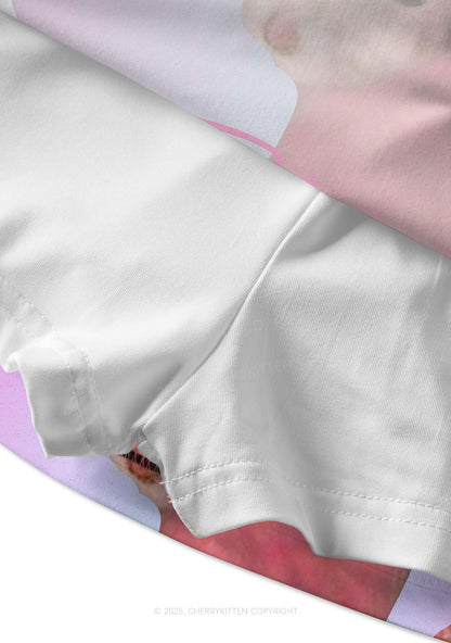 Pink Ratz Y2K Print Mini Skirt Cherrykitten