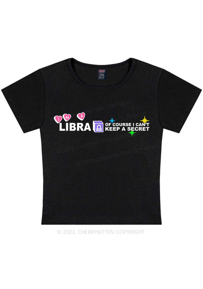 I'm A Libra Y2K Baby Tee Cherrykitten