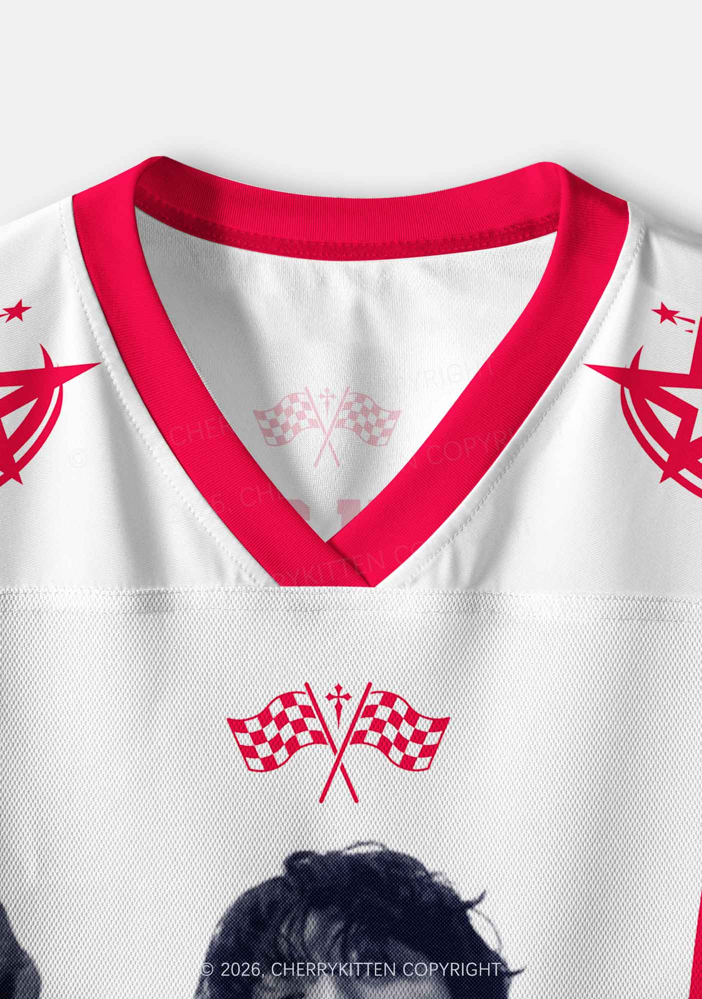 Cowboy Boy Kpop Y2K Crop Sport Jersey Shirts Cherrykitten