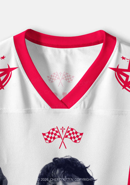 Cowboy Boy Kpop Y2K Crop Sport Jersey Shirts Cherrykitten