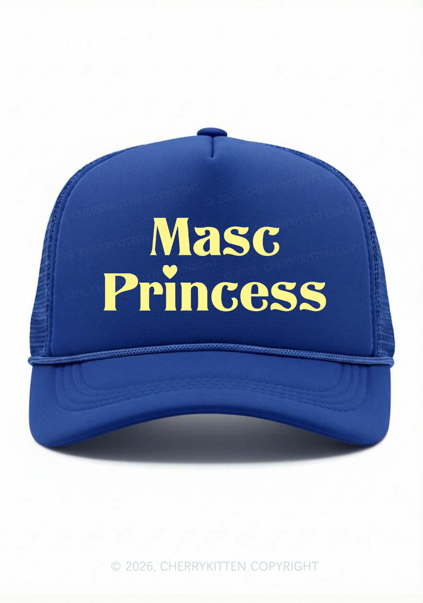 Masc Princess Pride Y2K Trucker Hat Cherrykitten