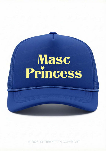 Masc Princess Pride Y2K Trucker Hat Cherrykitten