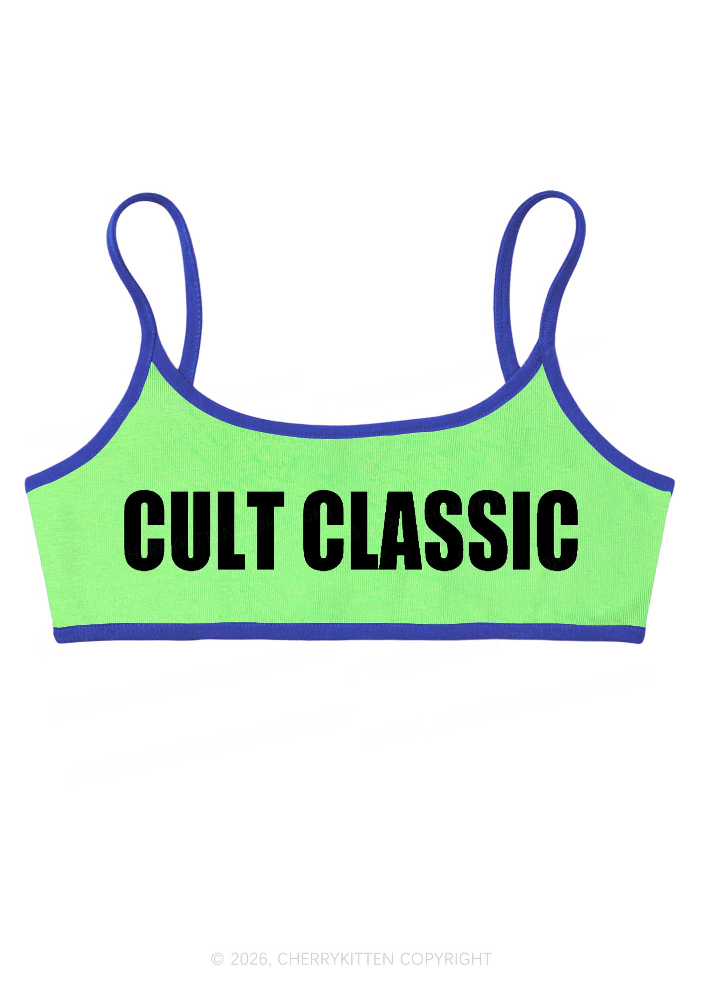 Cult Classic Y2K Super Crop Cami Cherrykitten