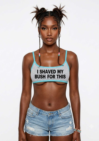 I Shaved My Bush For This Y2K Super Crop Cami Cherrykitten