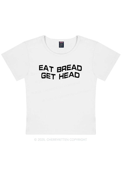 Eat Bread Get Head Y2K Baby Tee Cherrykitten