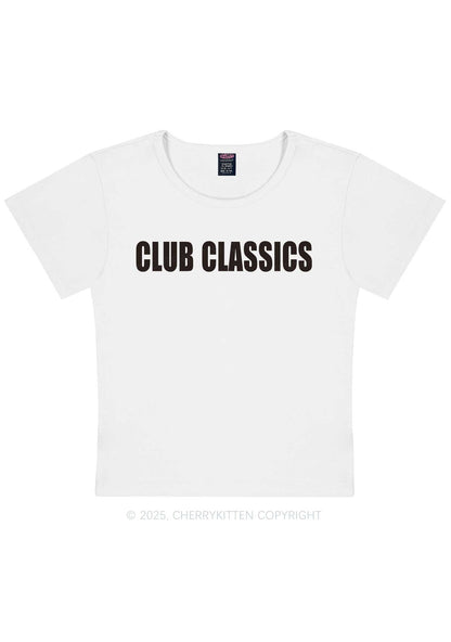 Club Classics Y2K Baby Tee Cherrykitten