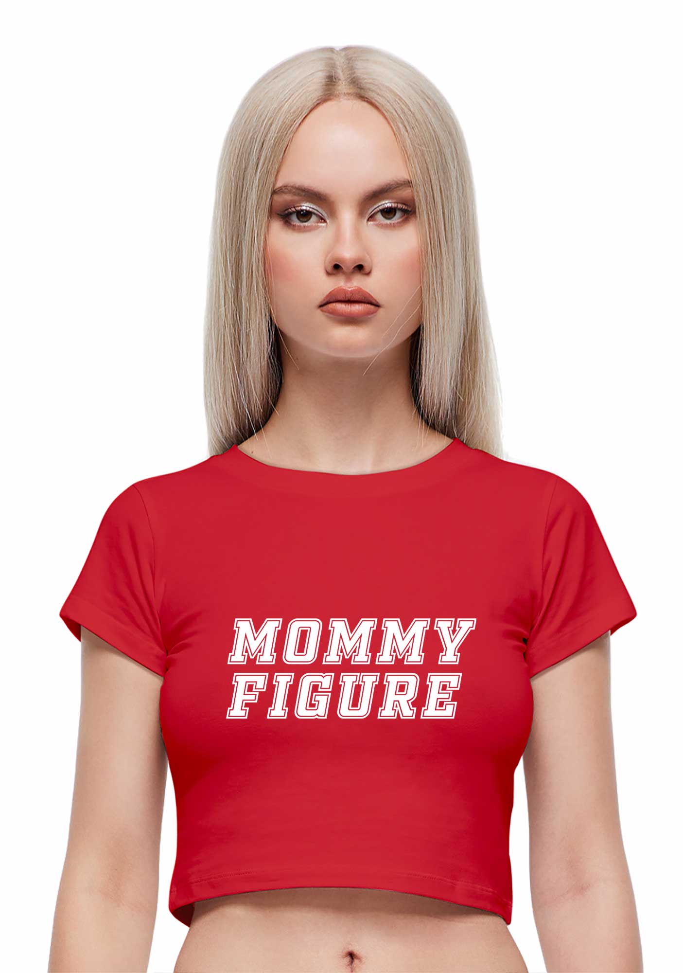 Mommy Figure Y2K Baby Tee Cherrykitten