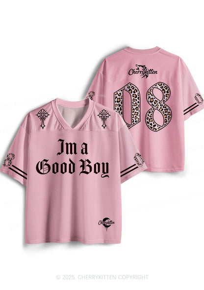 Custom I Am A Good Boy Y2K Sport Jersey Shirts Cherrykitten