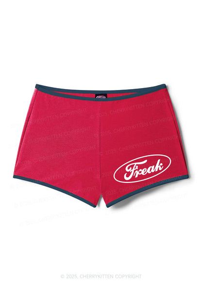 Oval Freak Y2K Booty Shorts Cherrykitten