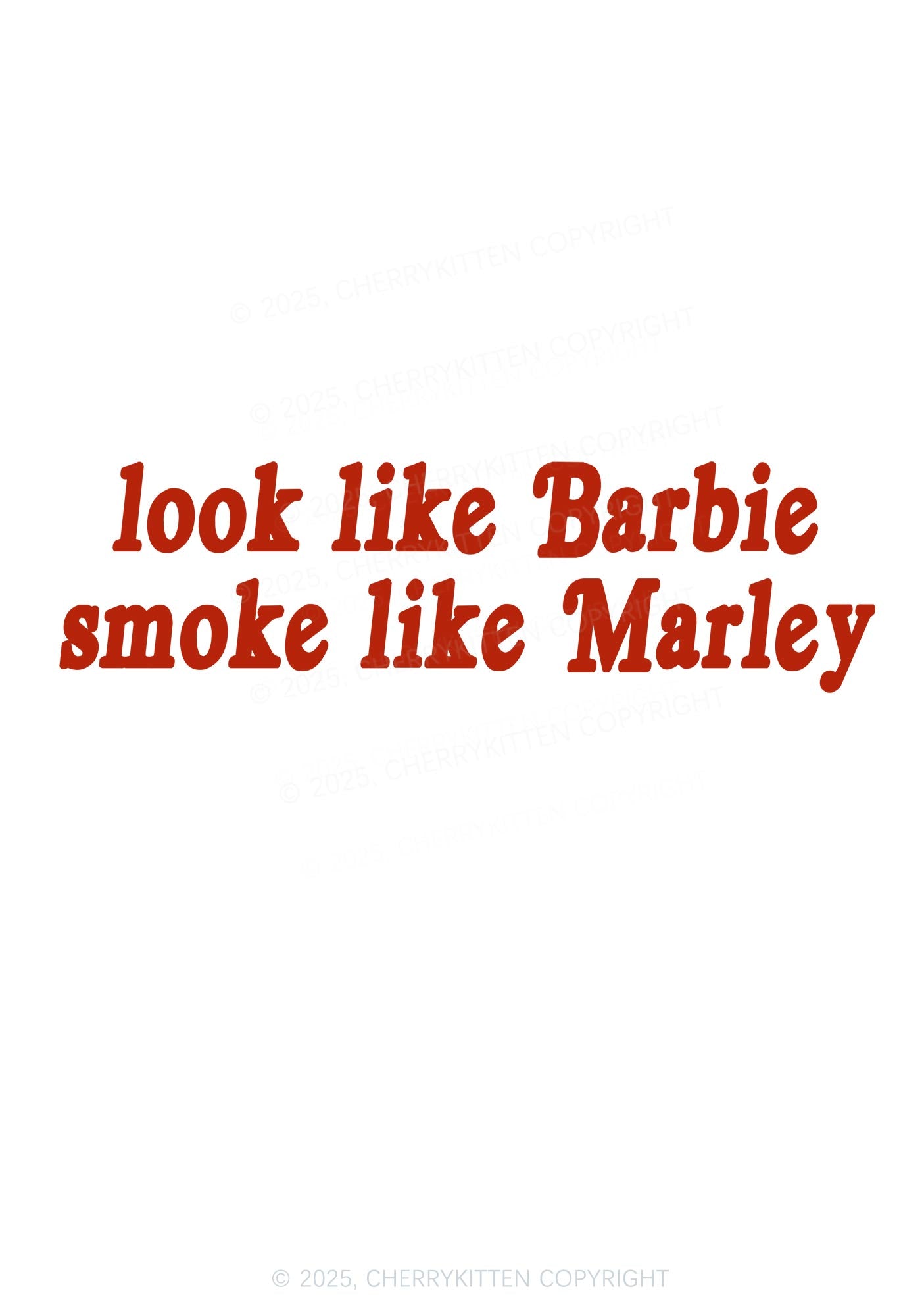 Smoke Like Marley Y2K Bikini String Thong Cherrykitten