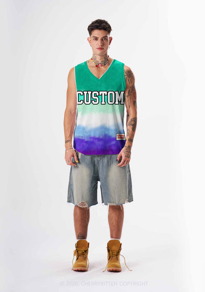 Custom Gay Flag Pride Y2K Sport Jersey Tank Cherrykitten