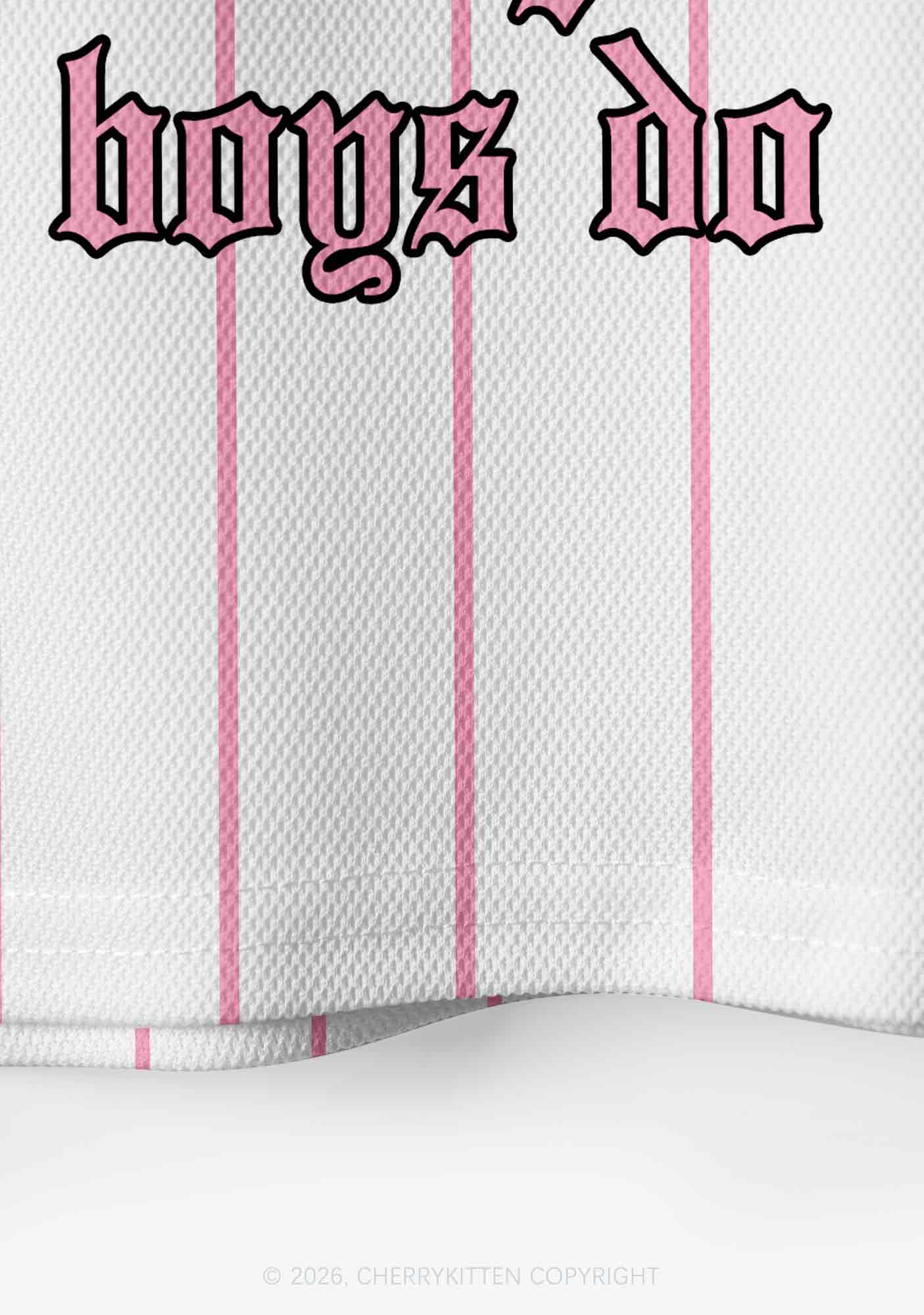 Girls Like Girls Like Boys Do Pride Y2K Crop Sport Jersey Shirts Cherrykitten