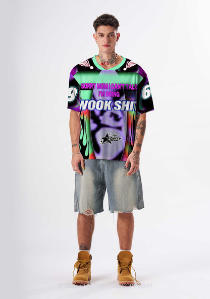 Im Doing Wook Shxt Y2K Sport Jersey Shirts Cherrykitten