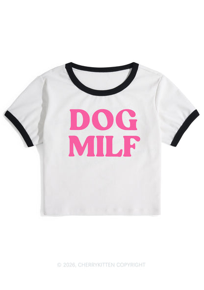 Dog Mxxf Y2K Ringer Tee Cherrykitten