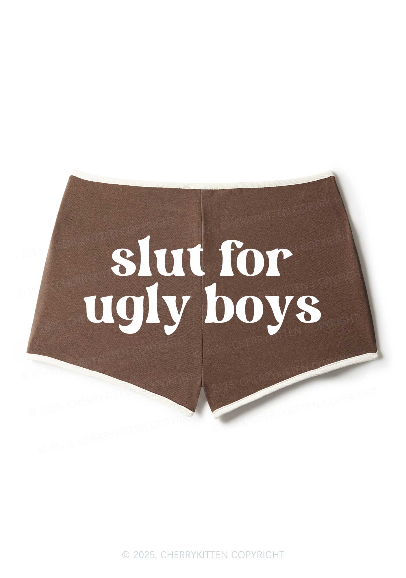 Slxt For Ugly Boys Y2K Booty Shorts Cherrykitten