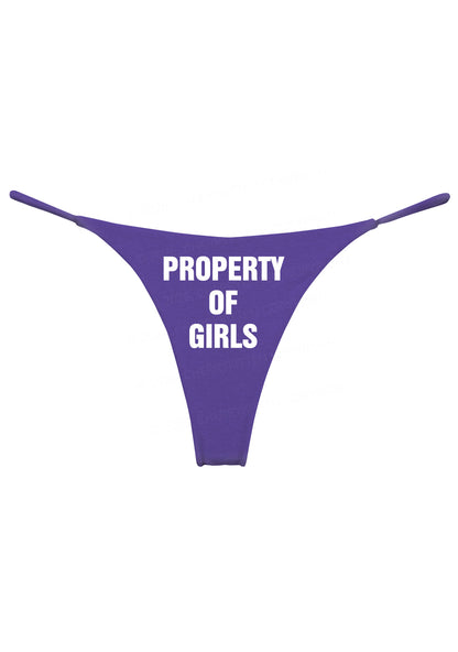 Property Of Girls Pride Y2K Bikini String Thong Cherrykitten