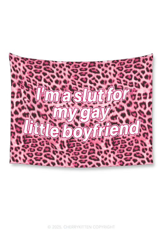 Slxt For My Gay BF Valentine's Day Flag Y2K Tapestry Cherrykitten