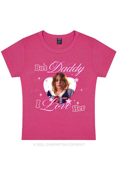 Daddy I Love RB Pride Y2K Baby Tee Cherrykitten