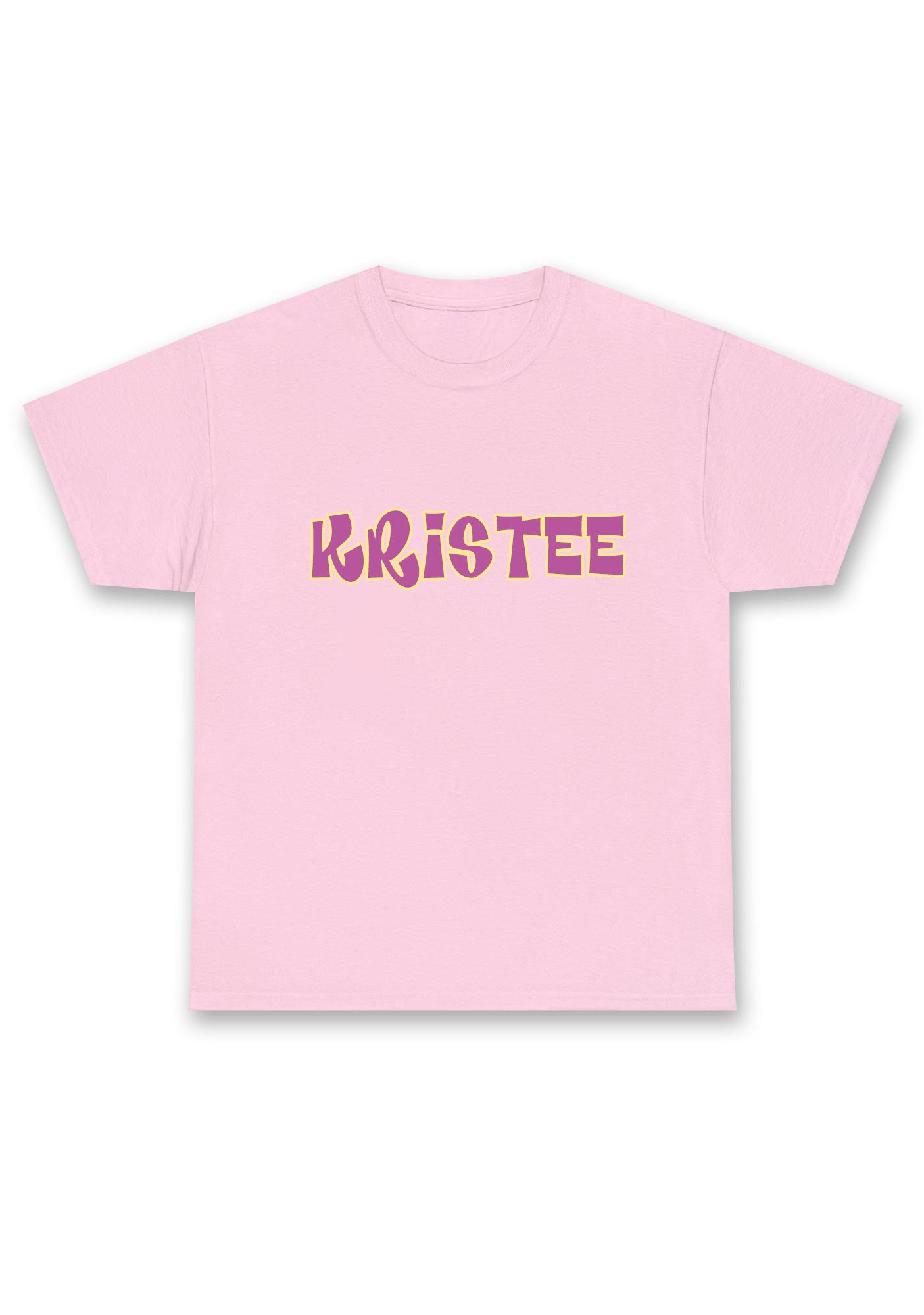 Custom Name Design Chunky Shirt Cherrykitten