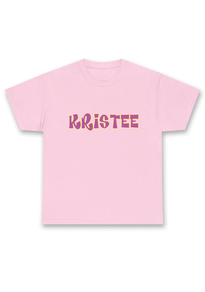 Custom Name Design Chunky Shirt Cherrykitten