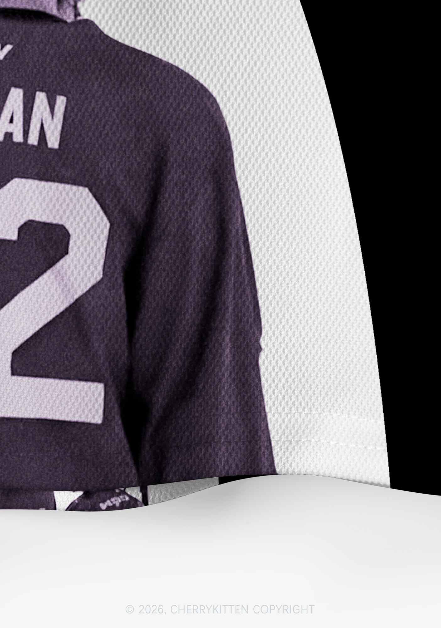 Hockey Player JL Y2K Crop Sport Jersey Shirts Cherrykitten