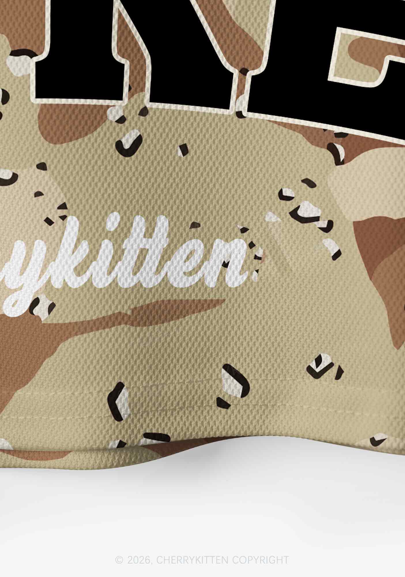 Dyke Camouflage Pride Y2K Crop Sport Jersey Shirts Cherrykitten