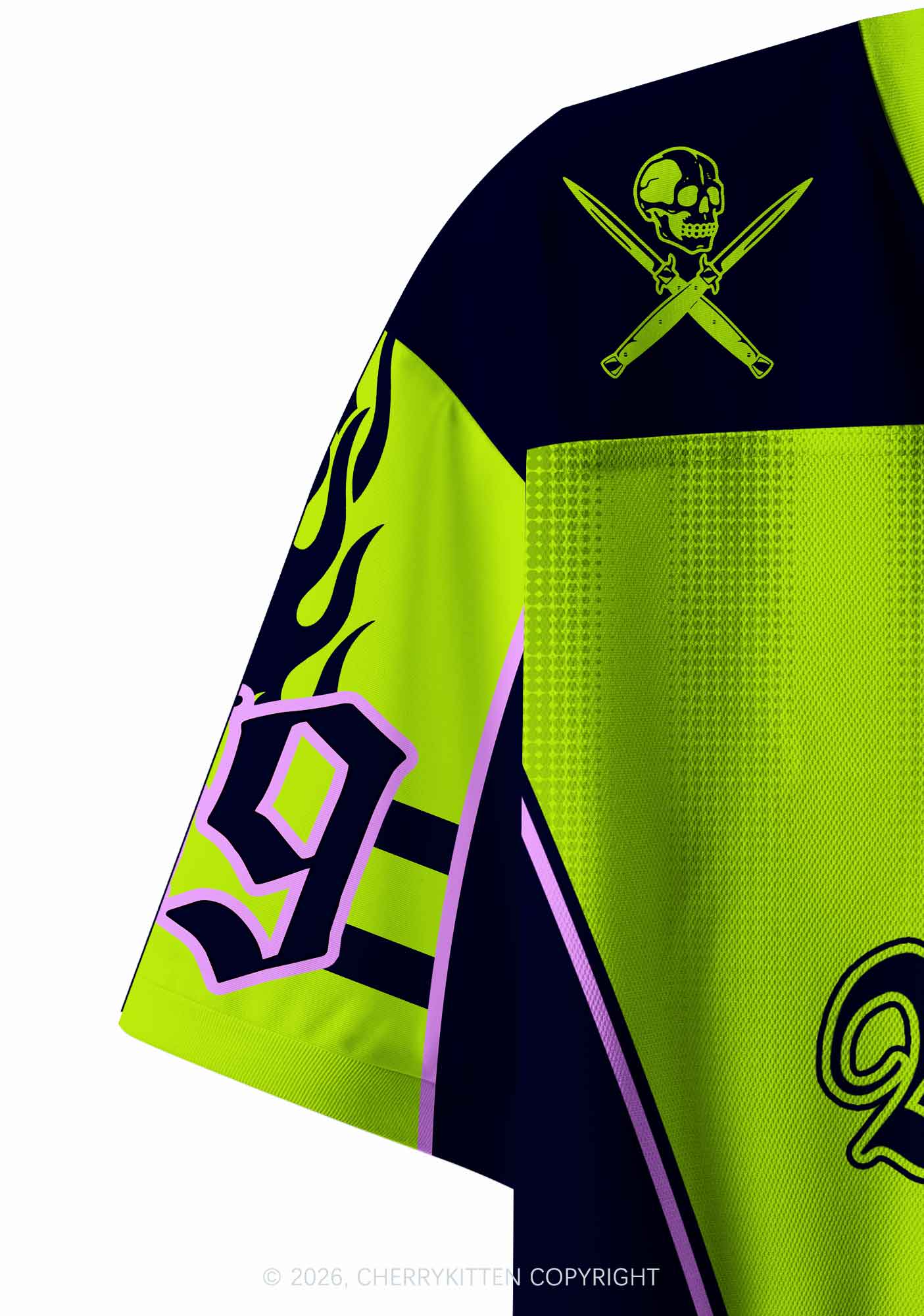 Green Better Faggot Than Fascist Pride Y2K Crop Sport Jersey Shirts Cherrykitten
