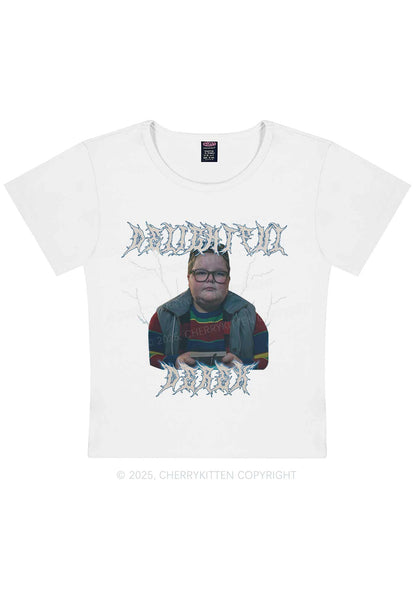 Delightful Boy Y2K Baby Tee Cherrykitten