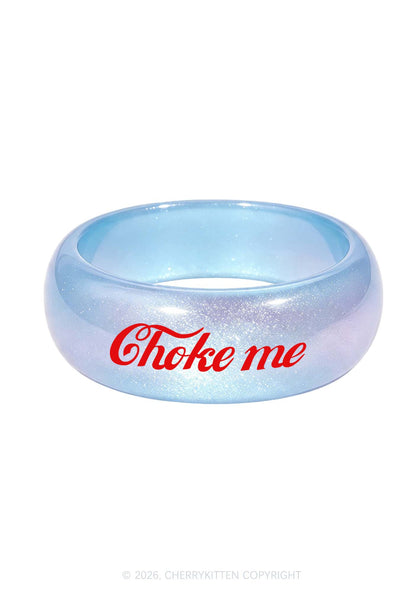 Choke Me Y2K Cuff Bangle Cherrykitten