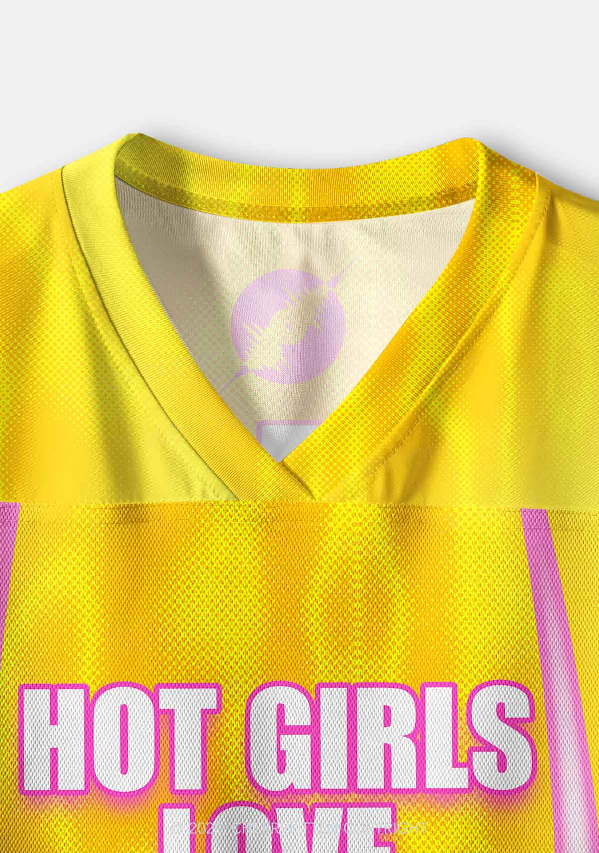 Hot Girls Love Dubstep Y2K Crop Sport Jersey Shirts Cherrykitten