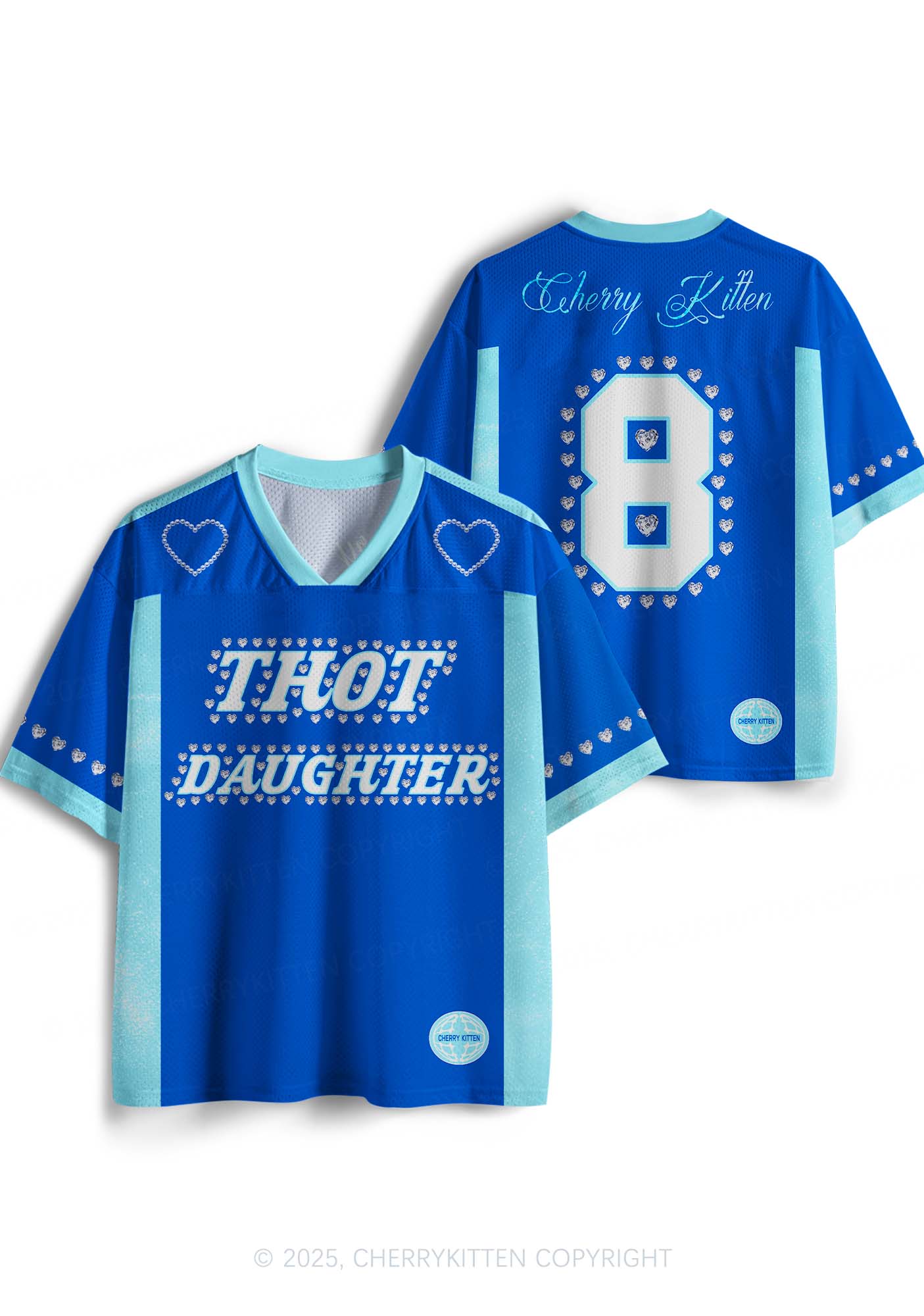 Thot Daughter Y2K Sport Jersey Shirts Cherrykitten