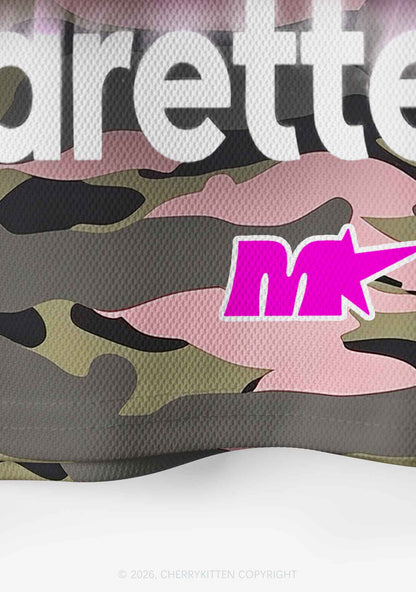 Mommy Needs A Cigarette Camo Y2K Crop Sport Jersey Shirts Cherrykitten