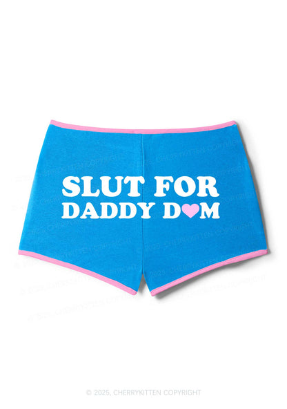 Slxt For Daddy Dom Y2K Booty Shorts Cherrykitten