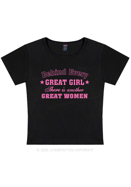 Great Girl Great Women Pride Y2K Baby Tee Cherrykitten