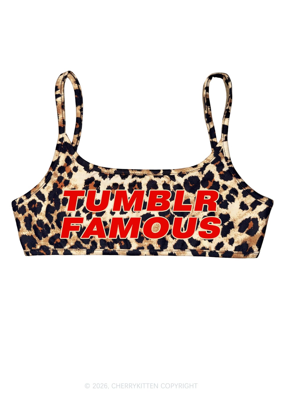 Txmblr Famous Y2K Super Crop Cami Cherrykitten