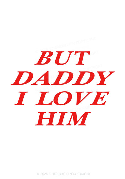 But Daddy I Love Him Y2K Bikini String Thong Cherrykitten