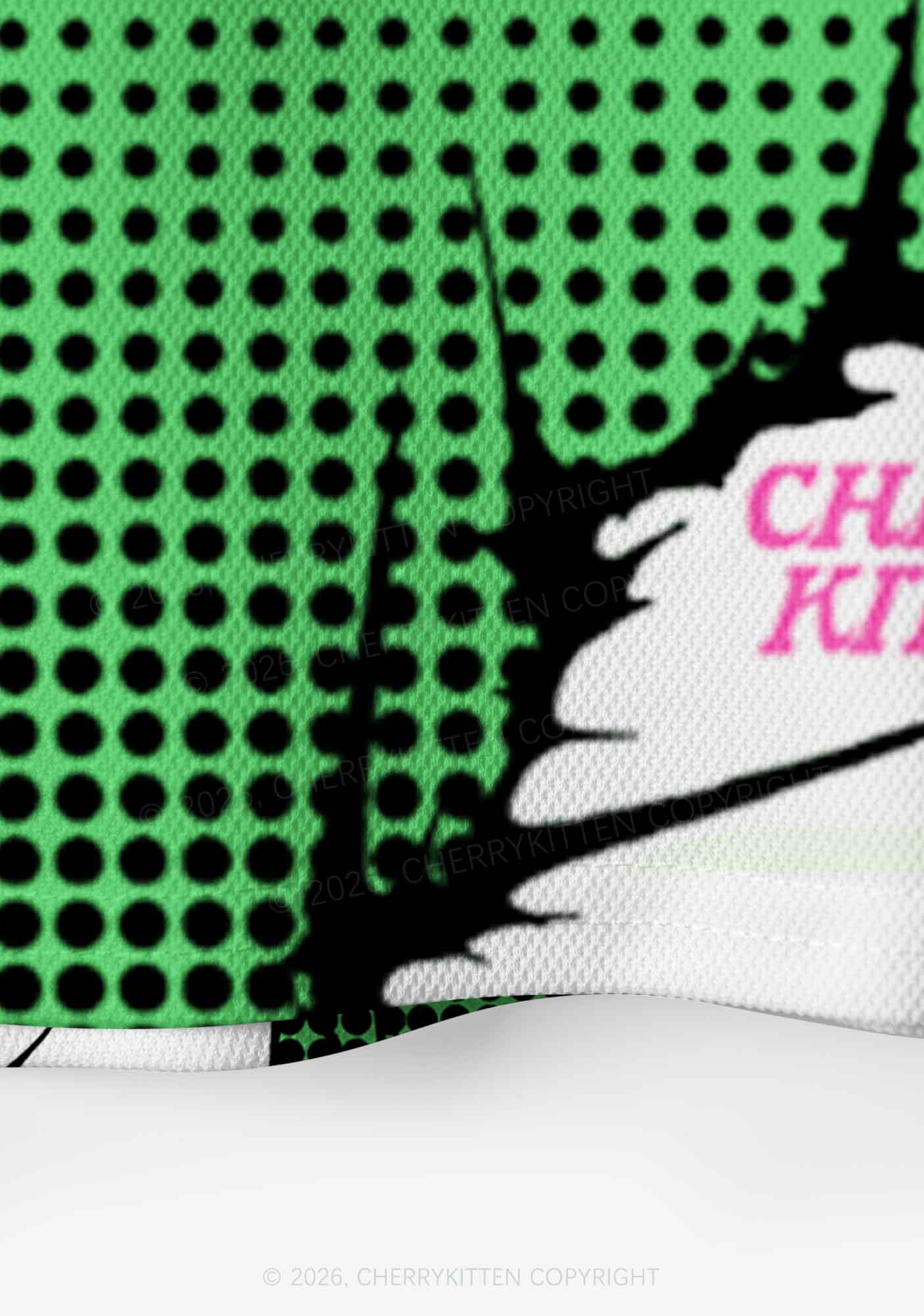 Custom Kiss Me Im Ginger St Patricks Y2K Crop Sport Jersey Shirts Cherrykitten