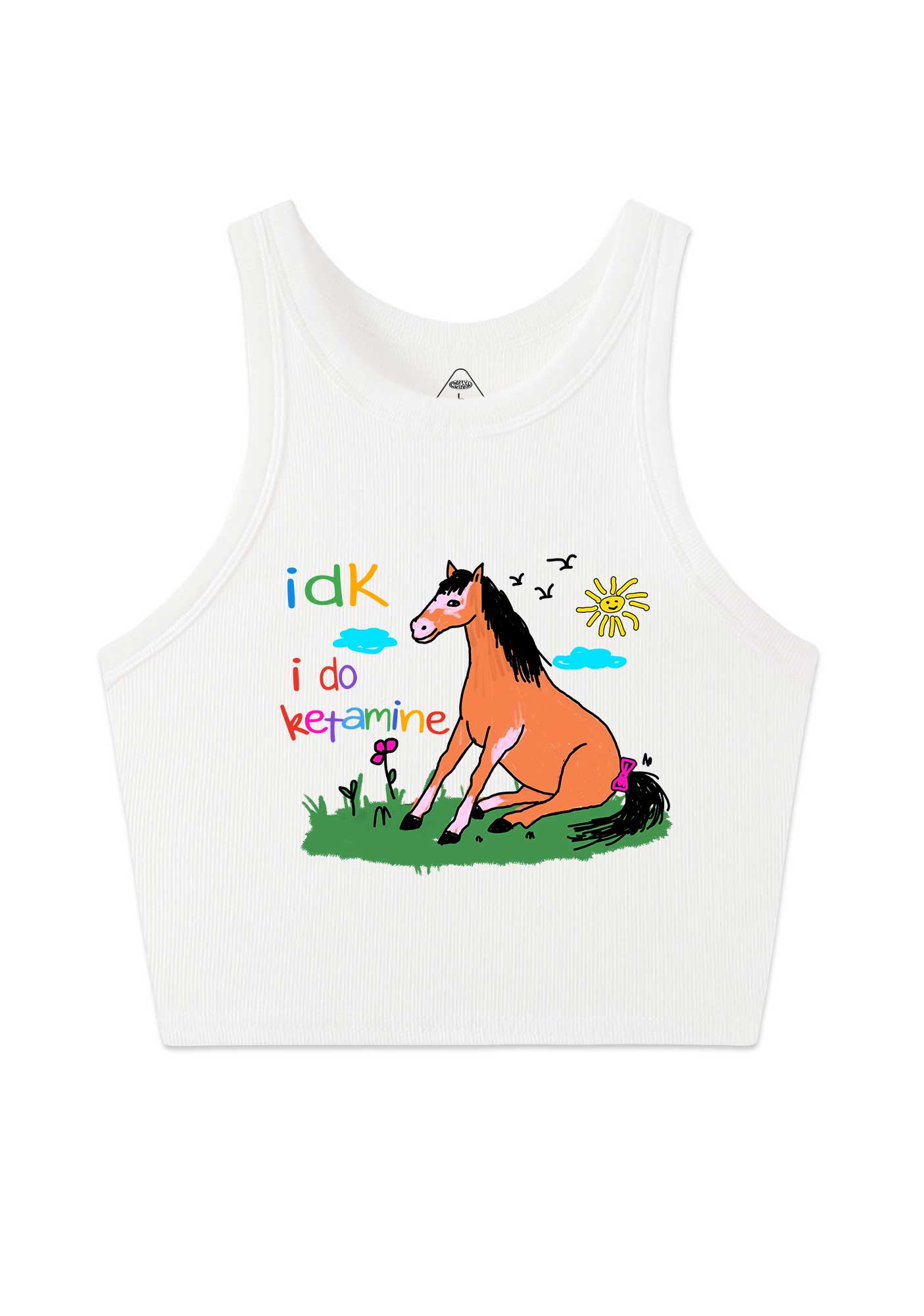 I Do kxxamine Y2K Crop Tank Top Cherrykitten