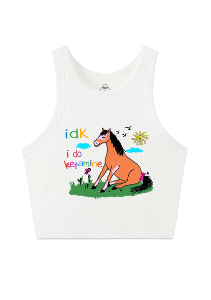 I Do kxxamine Y2K Crop Tank Top Cherrykitten