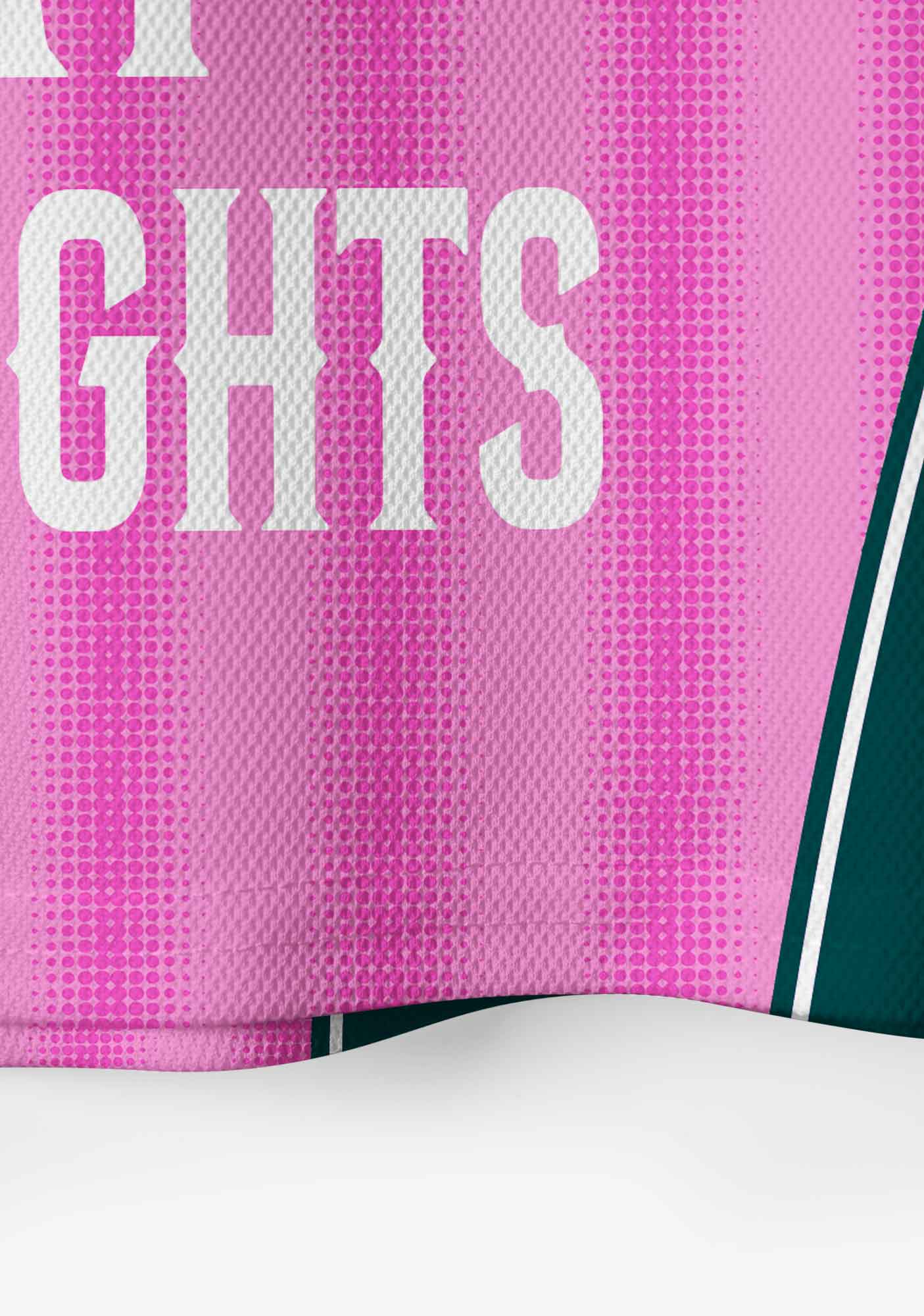Pink Green Gay Thoughts Pride Y2K Crop Sport Jersey Shirts Cherrykitten
