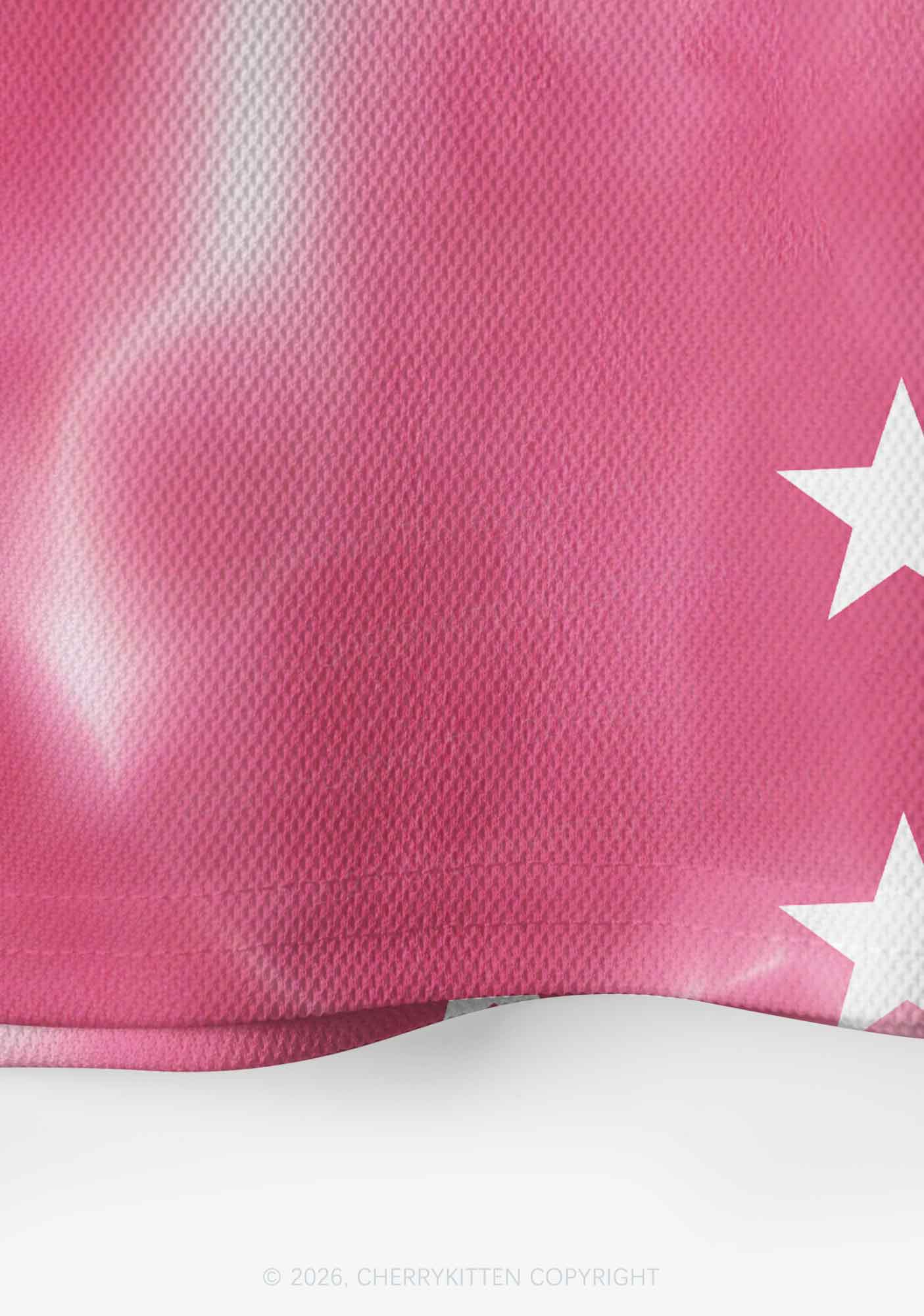 Pink Sounds Gay Im In Pride Y2K Crop Sport Jersey Shirts Cherrykitten