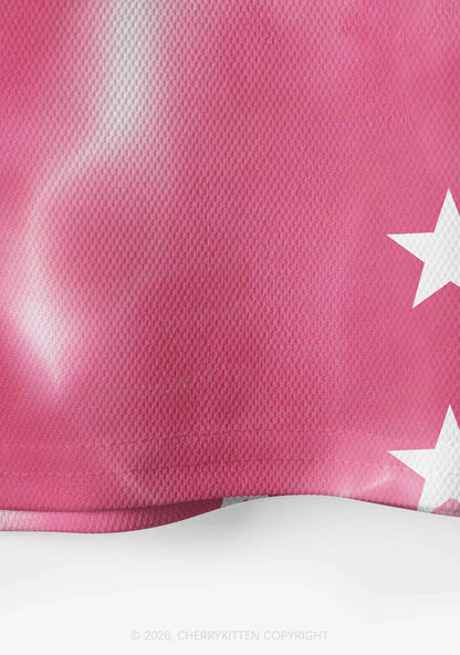 Pink Sounds Gay Im In Pride Y2K Crop Sport Jersey Shirts Cherrykitten