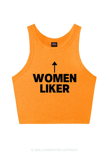 Women Liker Pride Y2K Crop Tank Top Cherrykitten