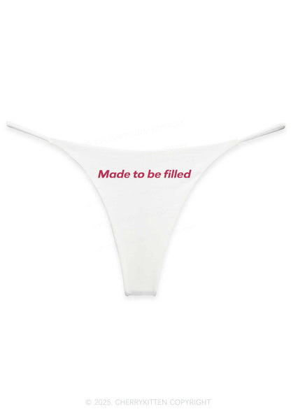 Made To Be Filled Y2K Bikini String Thong Cherrykitten