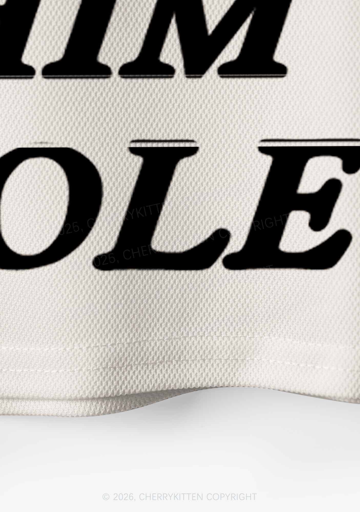Off White He Him Hole Pride Y2K Crop Sport Jersey Shirts Cherrykitten