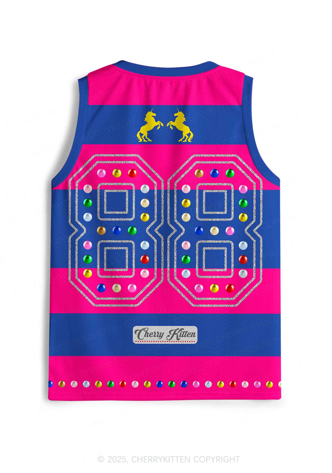 Pink Autism Y2K Sport Jersey Tank Cherrykitten