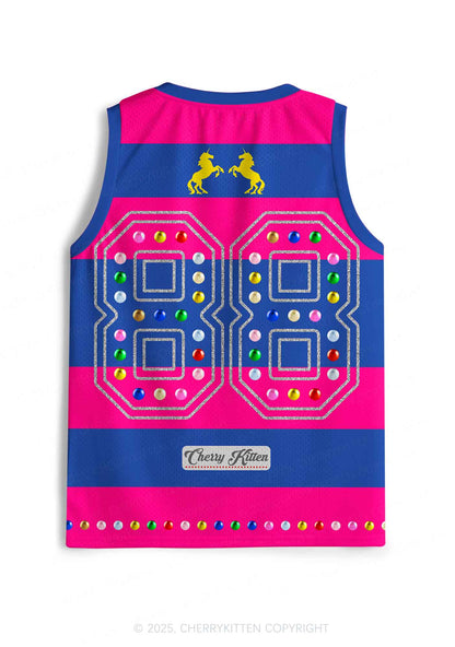 Pink Autism Y2K Sport Jersey Tank Cherrykitten