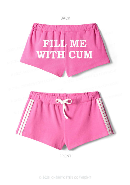 Fill Me Y2K Drawstring Mini Shorts Cherrykitten
