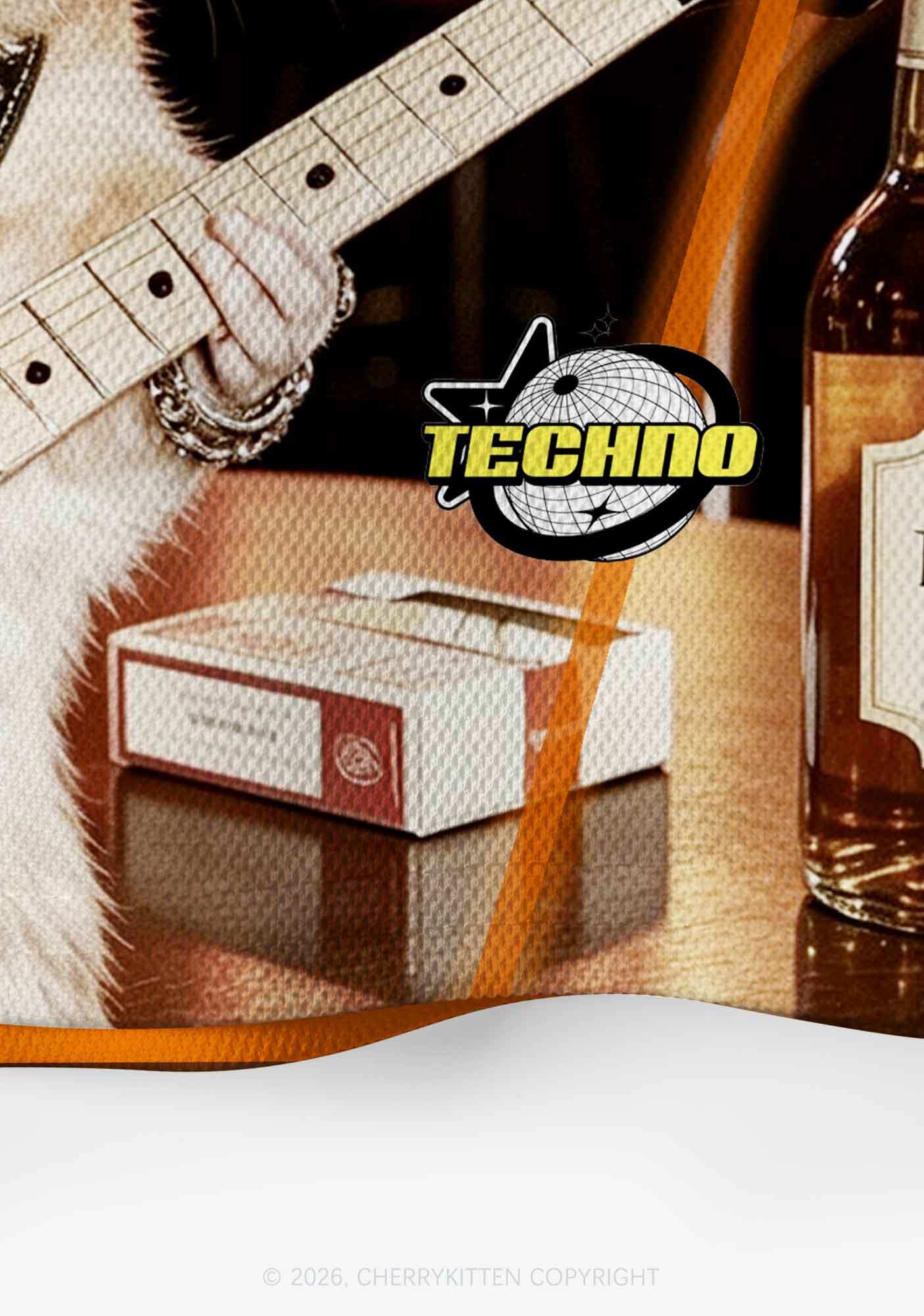 Hamster Bassist Techno Y2K Crop Sport Jersey Shirts Cherrykitten