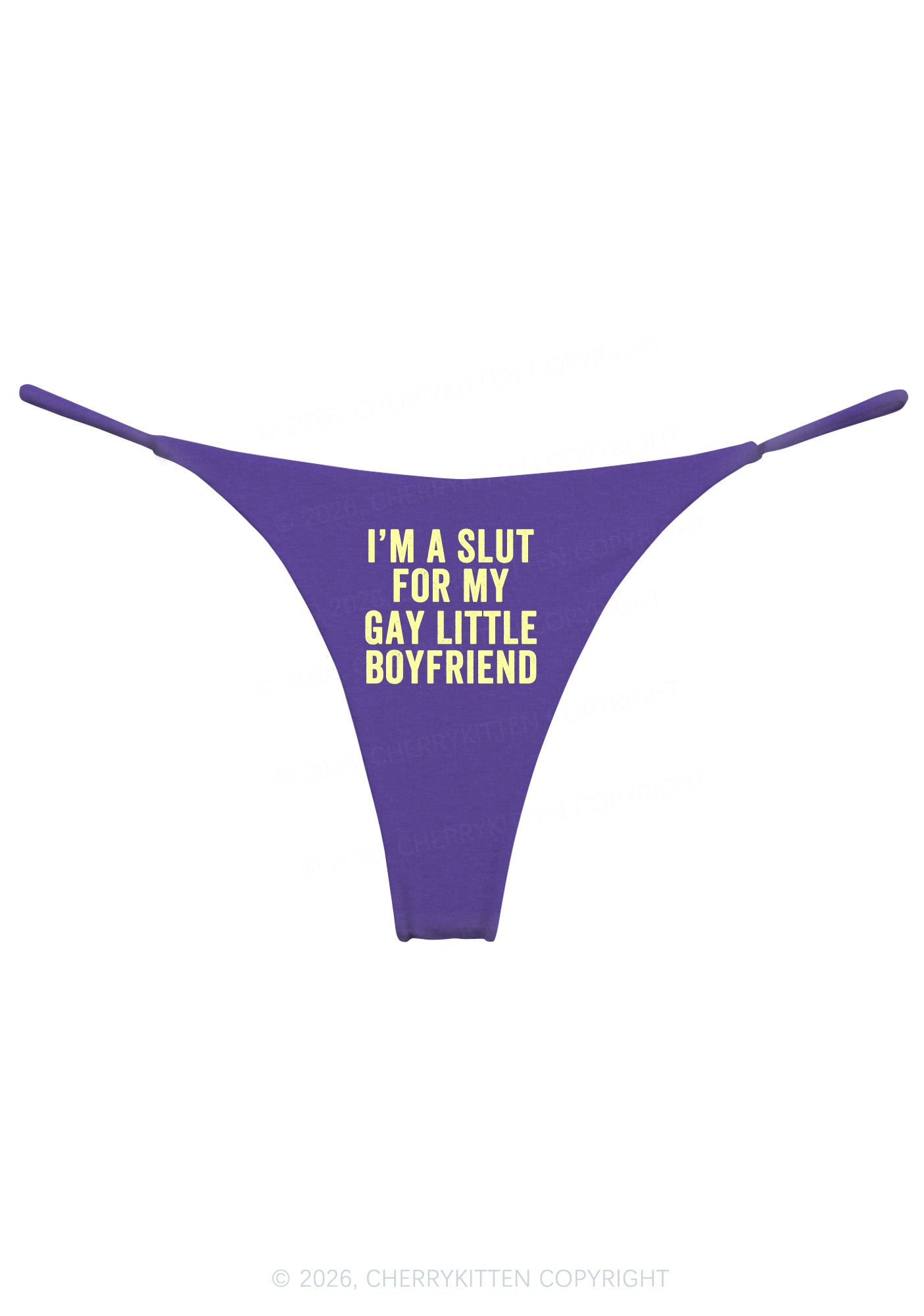 Slxt For My Gay BF Pride Y2K Bikini String Thong Cherrykitten